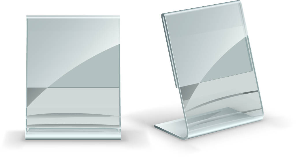 stand plexiglass